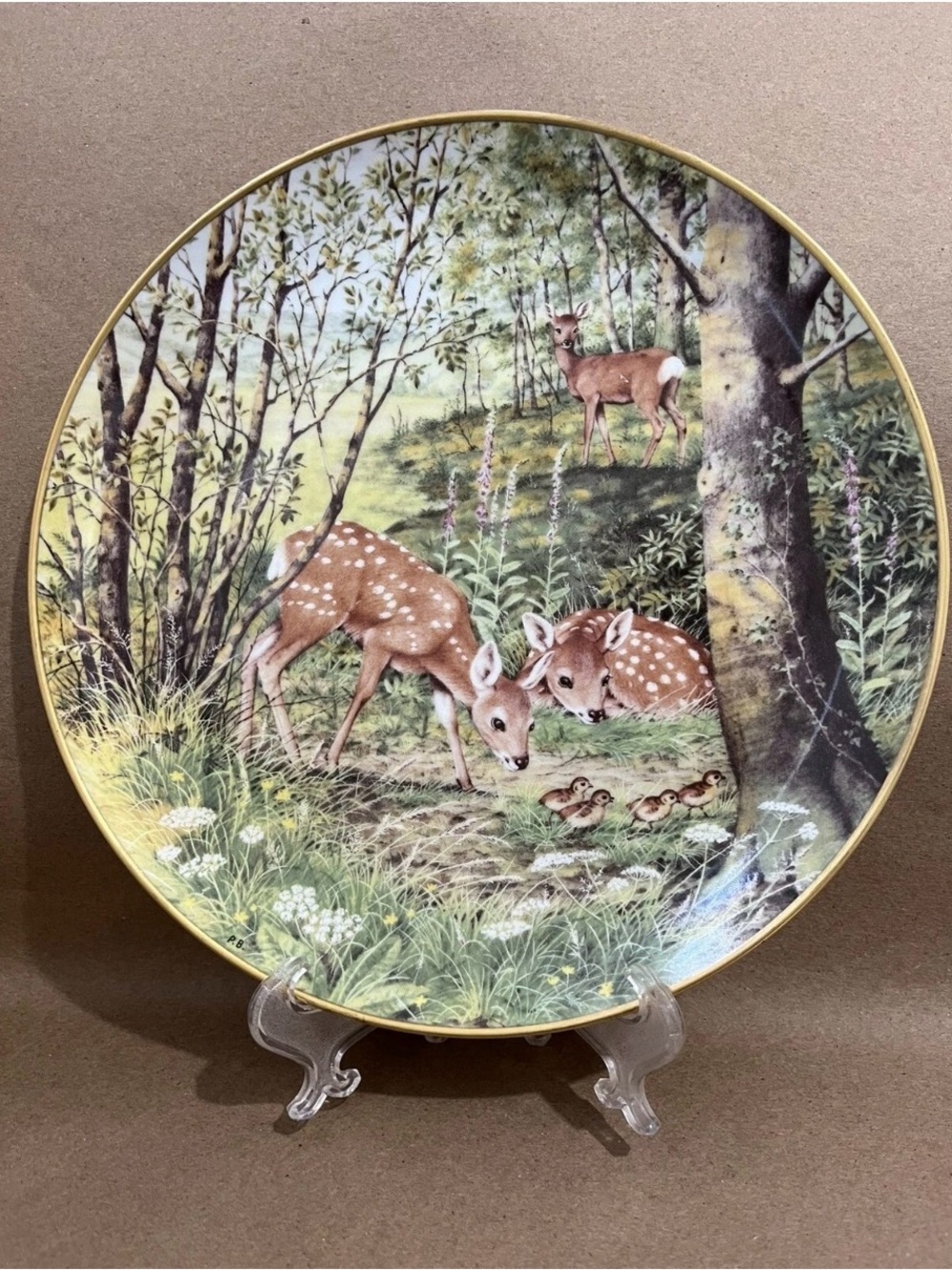 Peter Barrett Franklin Porcelain
The Woodland Year
Fawns in the June Meadow